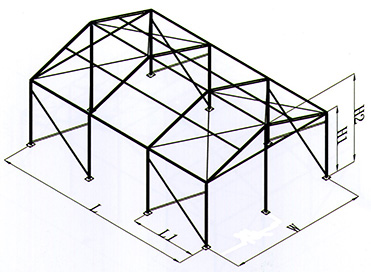 小跨度辦公室篷房 小跨度辦公室篷房